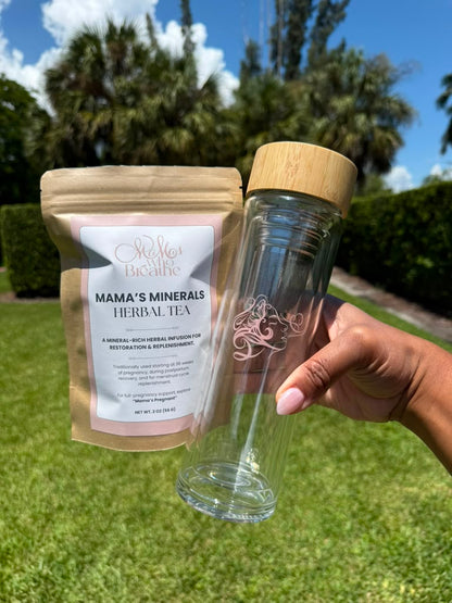 Bundle: Mama's Minerals + The Tea Practice Bottle